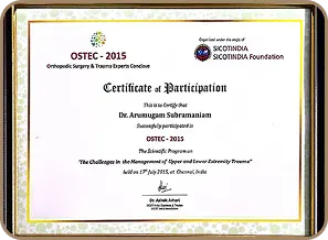 Fellowship in Orthopedic Surgery